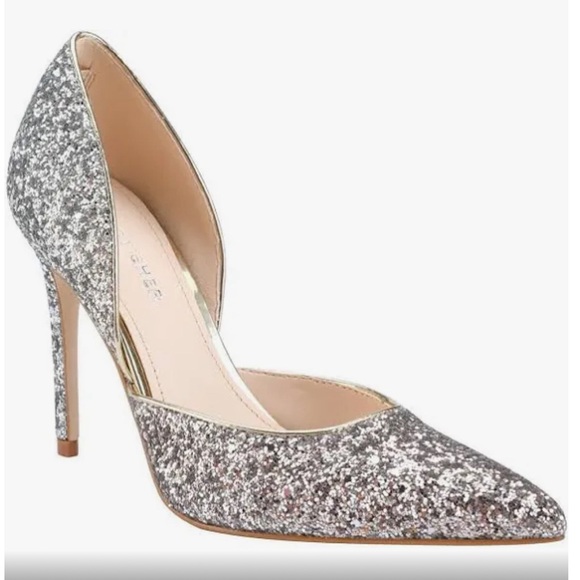 Marc Fisher Shoes - Marc Fisher Christay Gold Glitter High Heel Pump